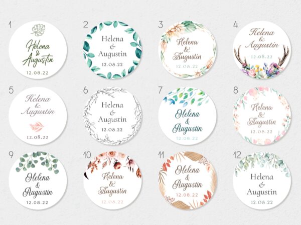 stickers mariage