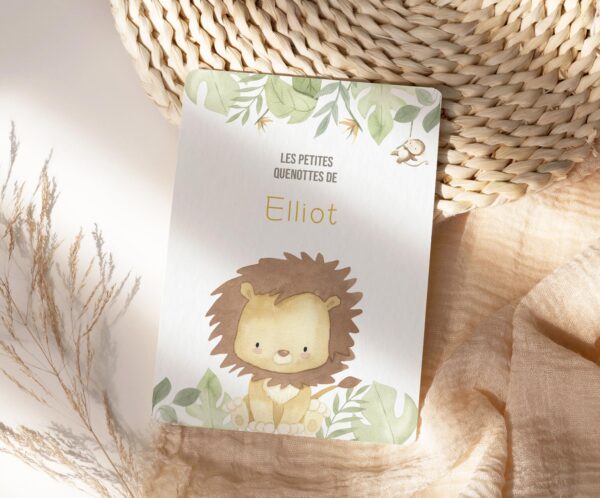 carte quenottes lion