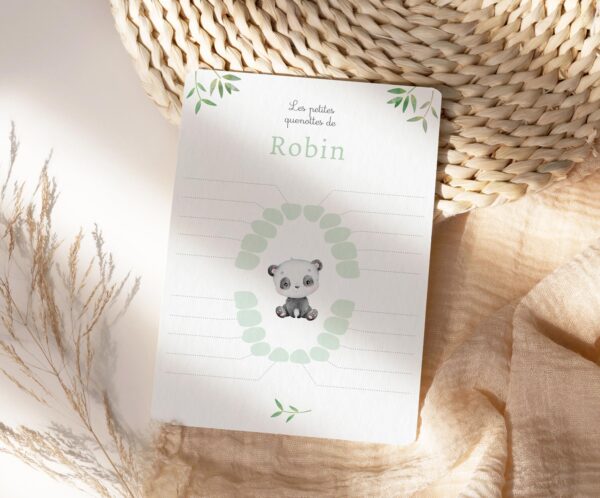 carte dents panda