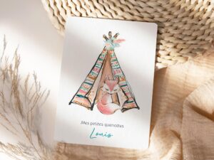 carte quenotte renard tipi